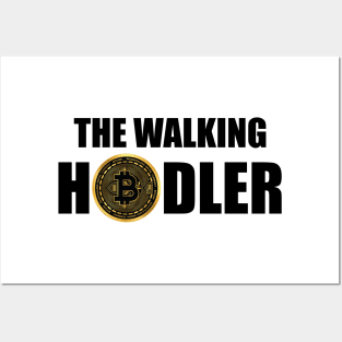 Crypto Investor - The walking hodler Posters and Art